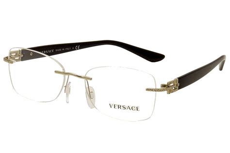 versace frames womens|versace rimless glasses for women.